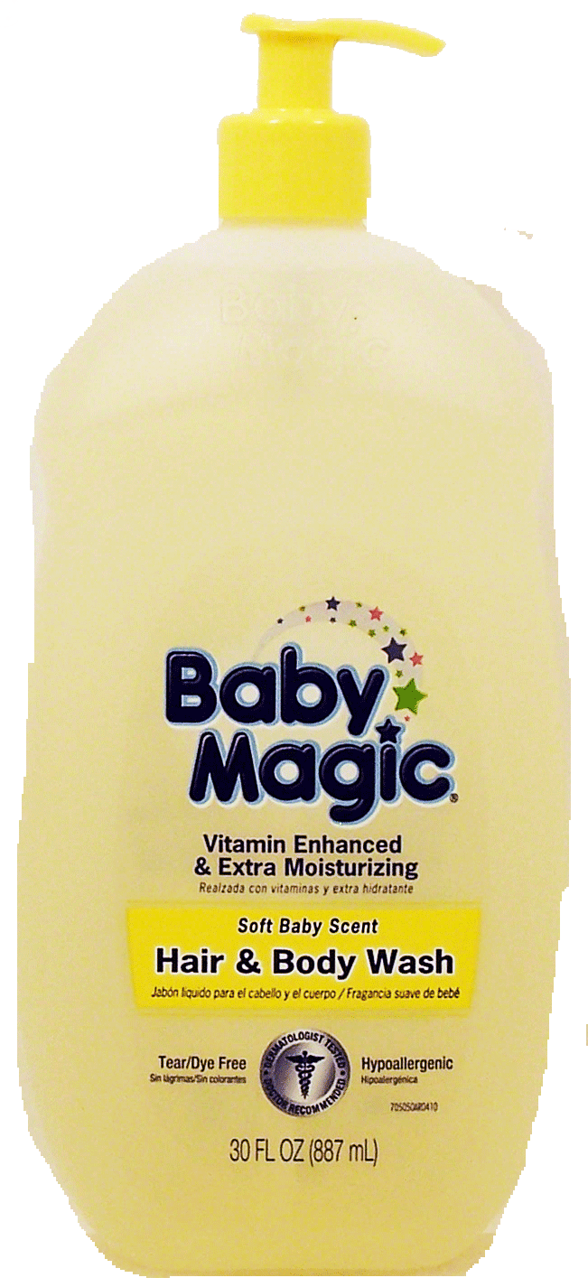 Baby Magic  hair & body wash, soft baby scent Full-Size Picture